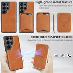 2-in-1 Magnetic Detachable Wallet Case for Samsung Galaxy S25 Series