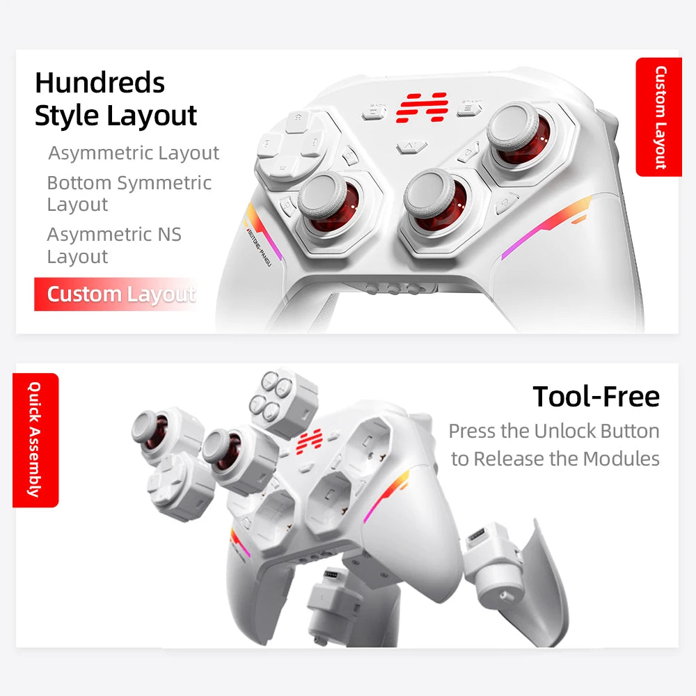 BEITONG PanGu Custom Modular Wireless Game Controller