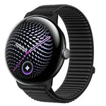 Elastic Nylon Watch Band with Velcro Adjustment Strap for Google Pixel Watch 4