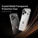 Crystal Clear Airbag Bumper Case for iPhone 17 Series