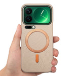 Business Lychee Grain Leather Case for Xiaomi 17 Series