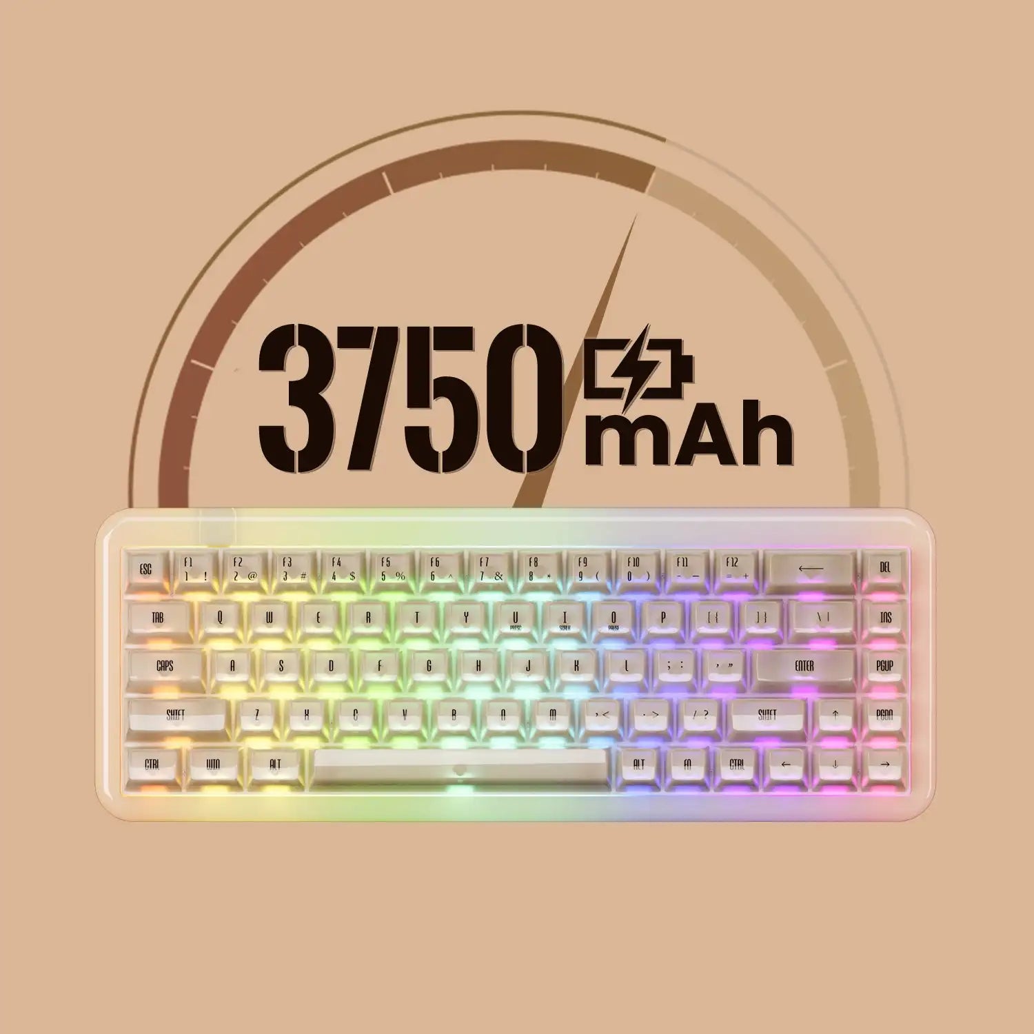 Akko YU01 Resin RGB Backlit Mechanical Gaming Keyboard