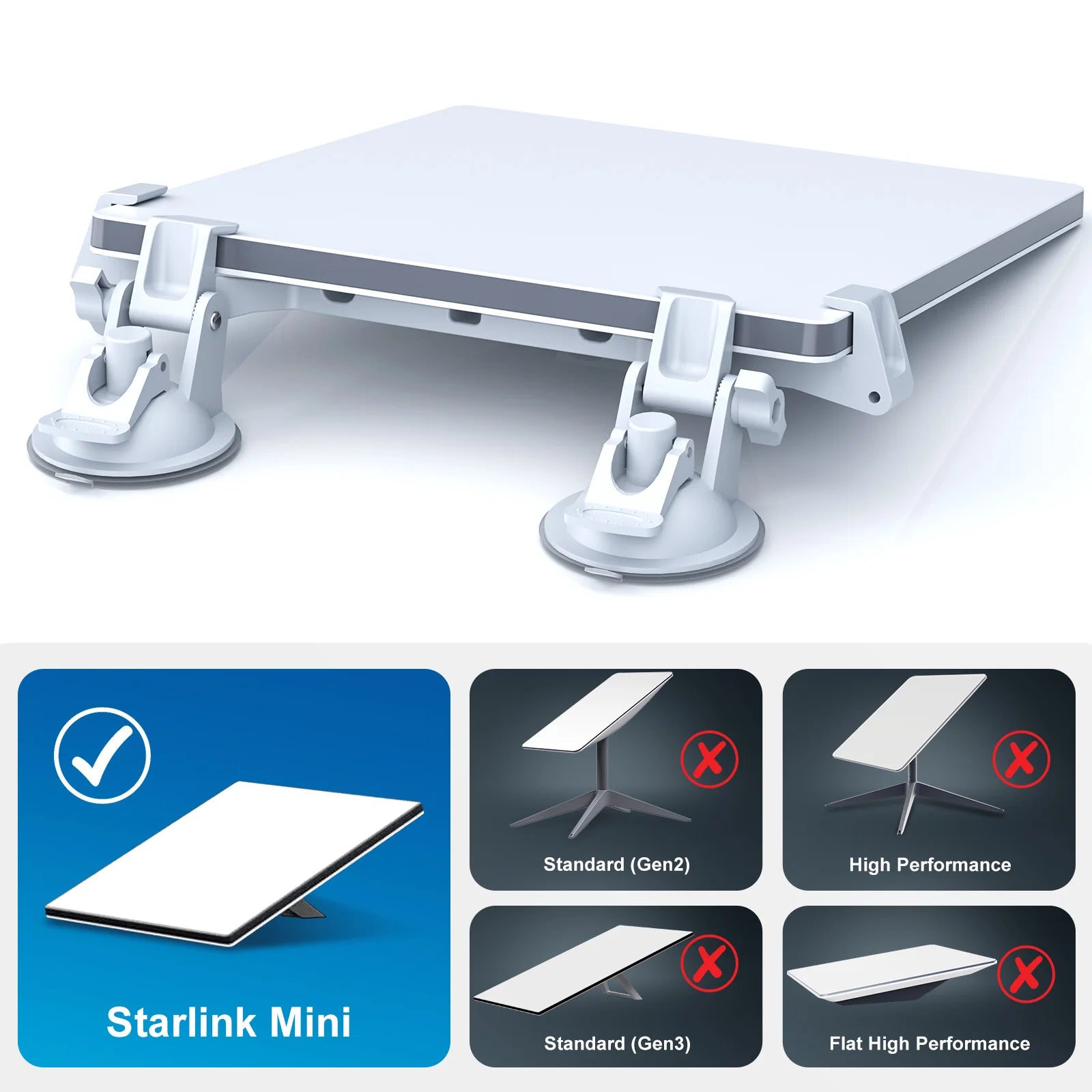 Starlink Mini Suction Cup Mount