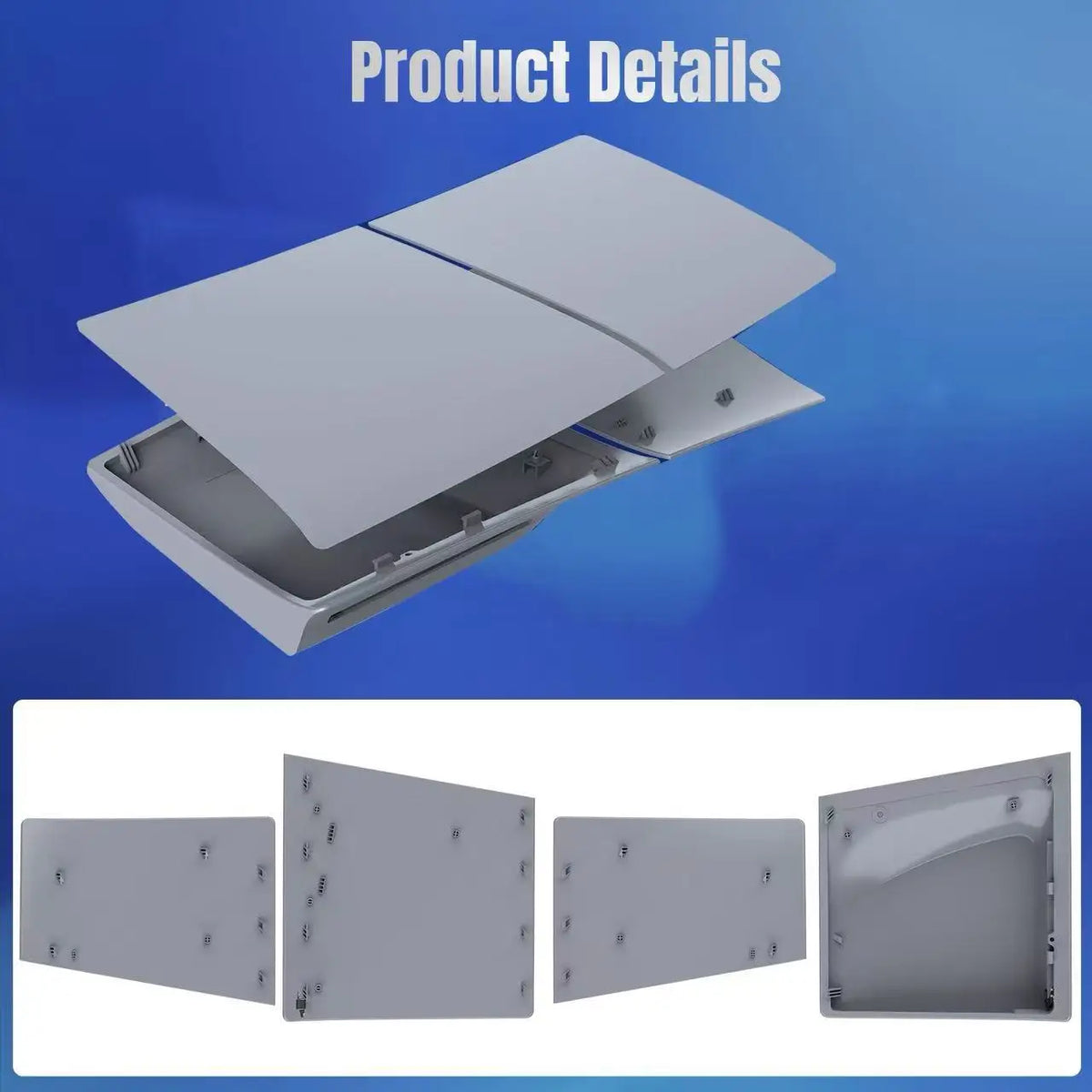 Two-Piece Hinged Faceplate For PlayStation 5 Slim