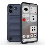 Shockproof Soft Silicone Bumper Case with Foldable Kickstand for Nothing Phone (4b)