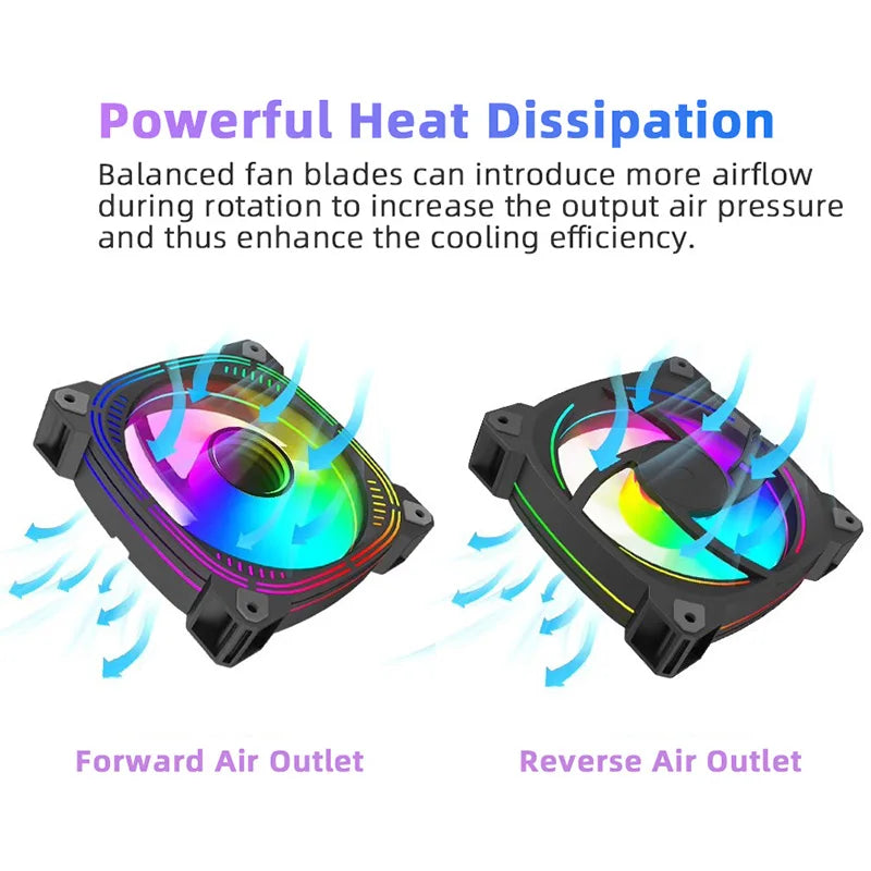 TEUCER Prism2 120mm PWM PC Case Fan