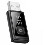 Essager FM Bluetooth Car Adapter with Wireless Audio Receiver and Auto Mic