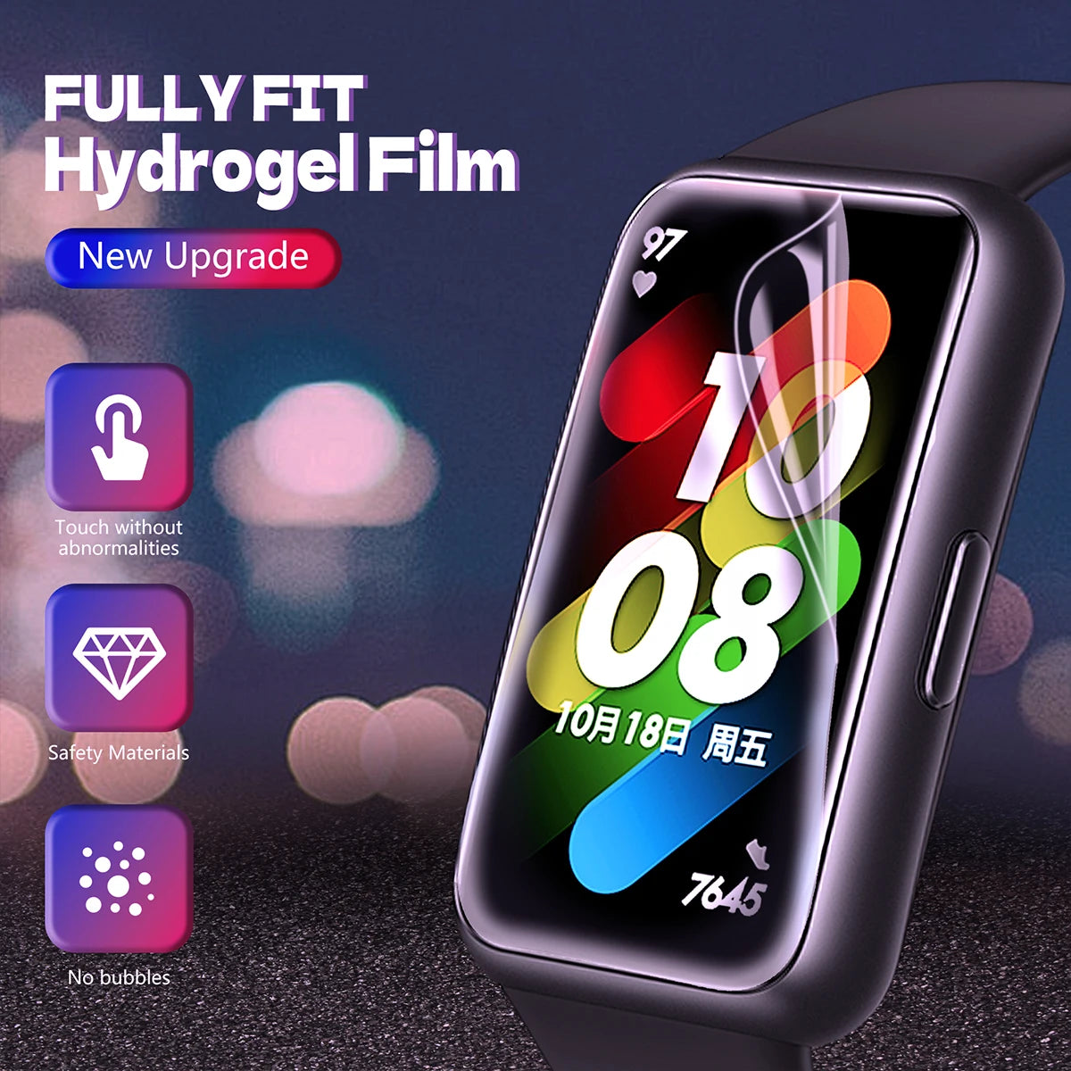 Soft Hydrogel Film for Samsung Galaxy Fit3