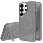 Anti-Fingerprint Hybrid Case with Stand for Samsung Galaxy S26 Series