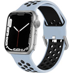 Two Tone Silicone Sport Strap for Apple Watch