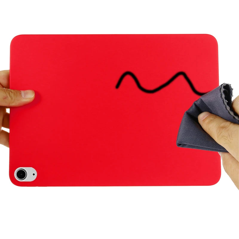 Premium Soft Liquid Silicone Case for iPad Air M2 (2024)