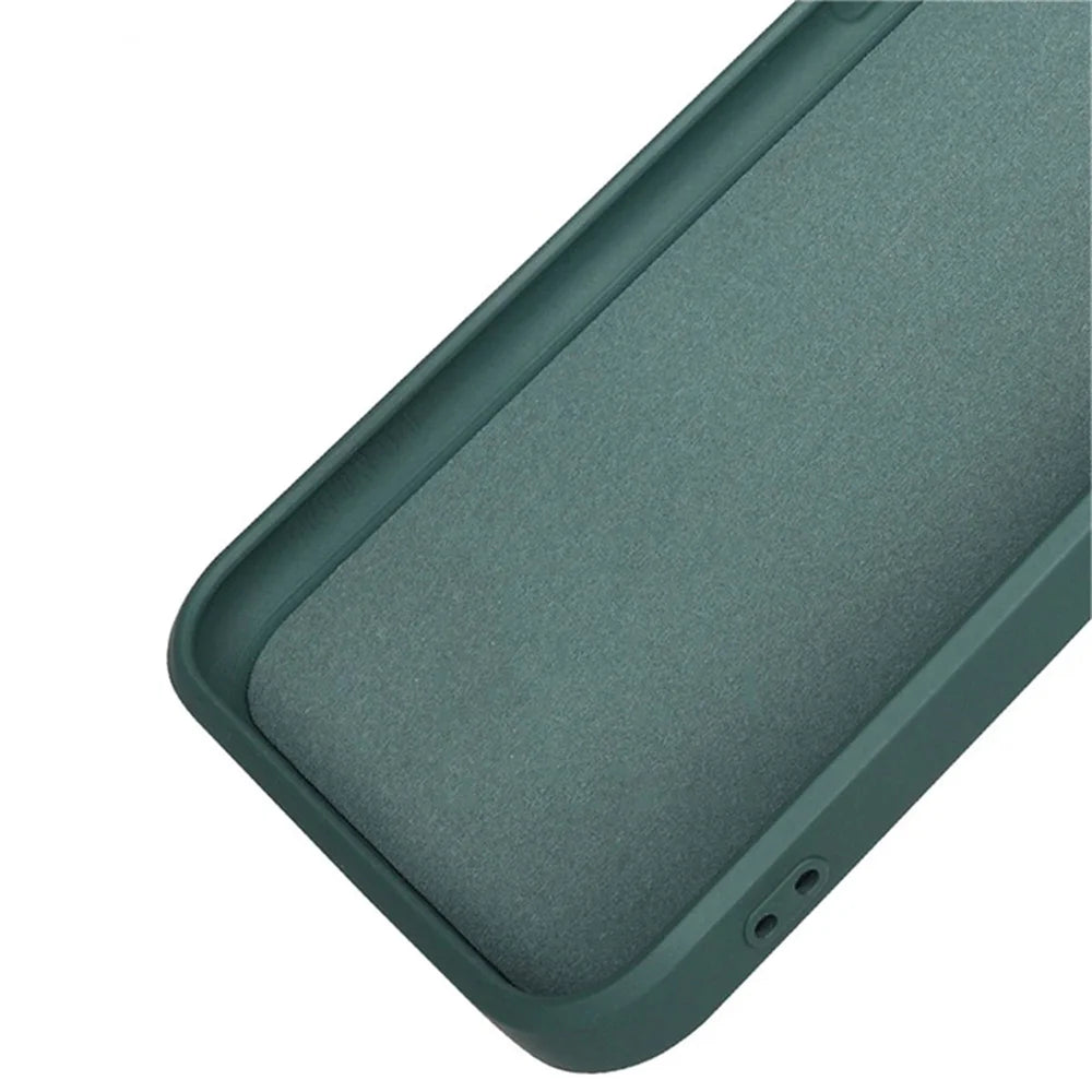 Shockproof Liquid Silicone Case for Samsung Galaxy A55