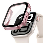 Protective Bumper Case with Built-in Tempered Glass for Apple Watch
