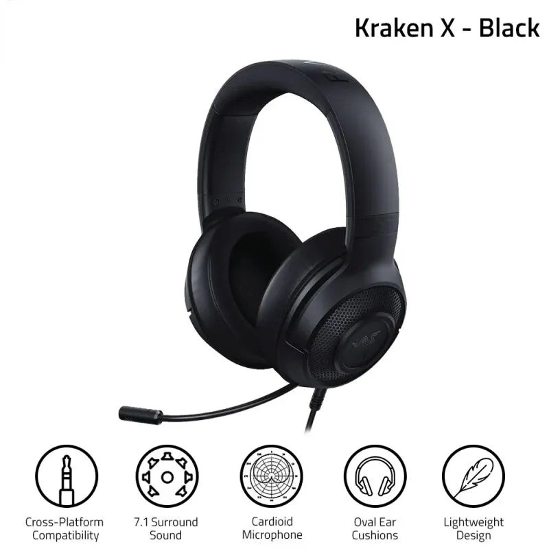 Razer Kraken X Essential Gaming Headset