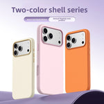 Shockproof Candy Color Silicone Protective Case for iPhone 17 Series