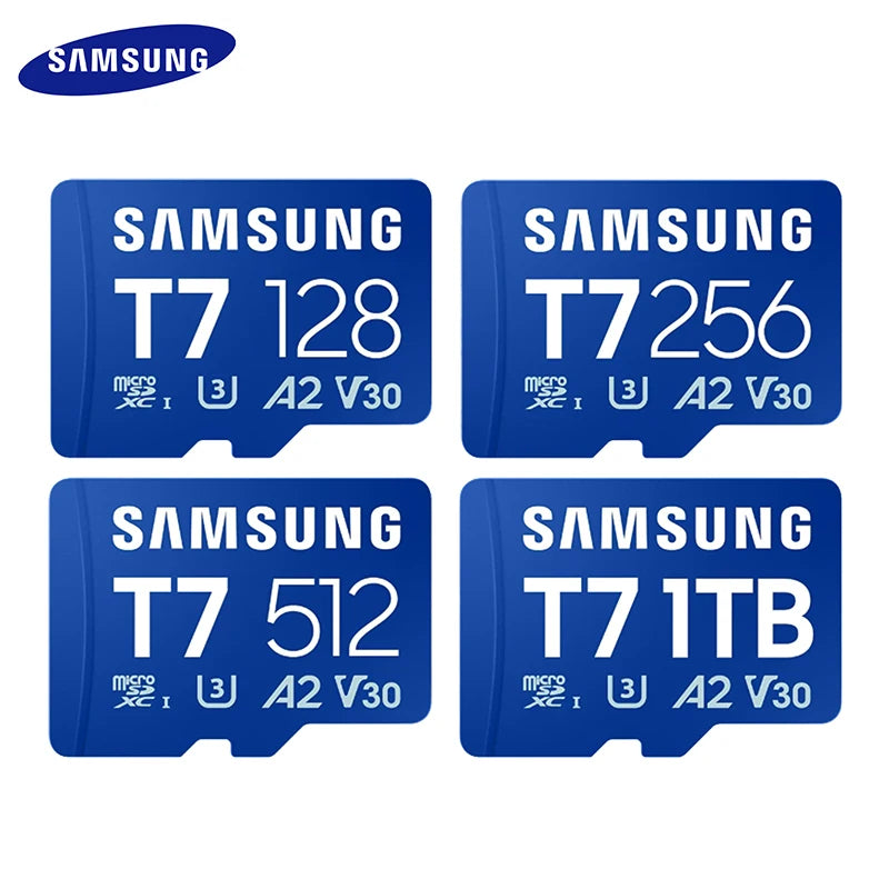 Samsung T7 microSDXC V30 U3 Memory Card