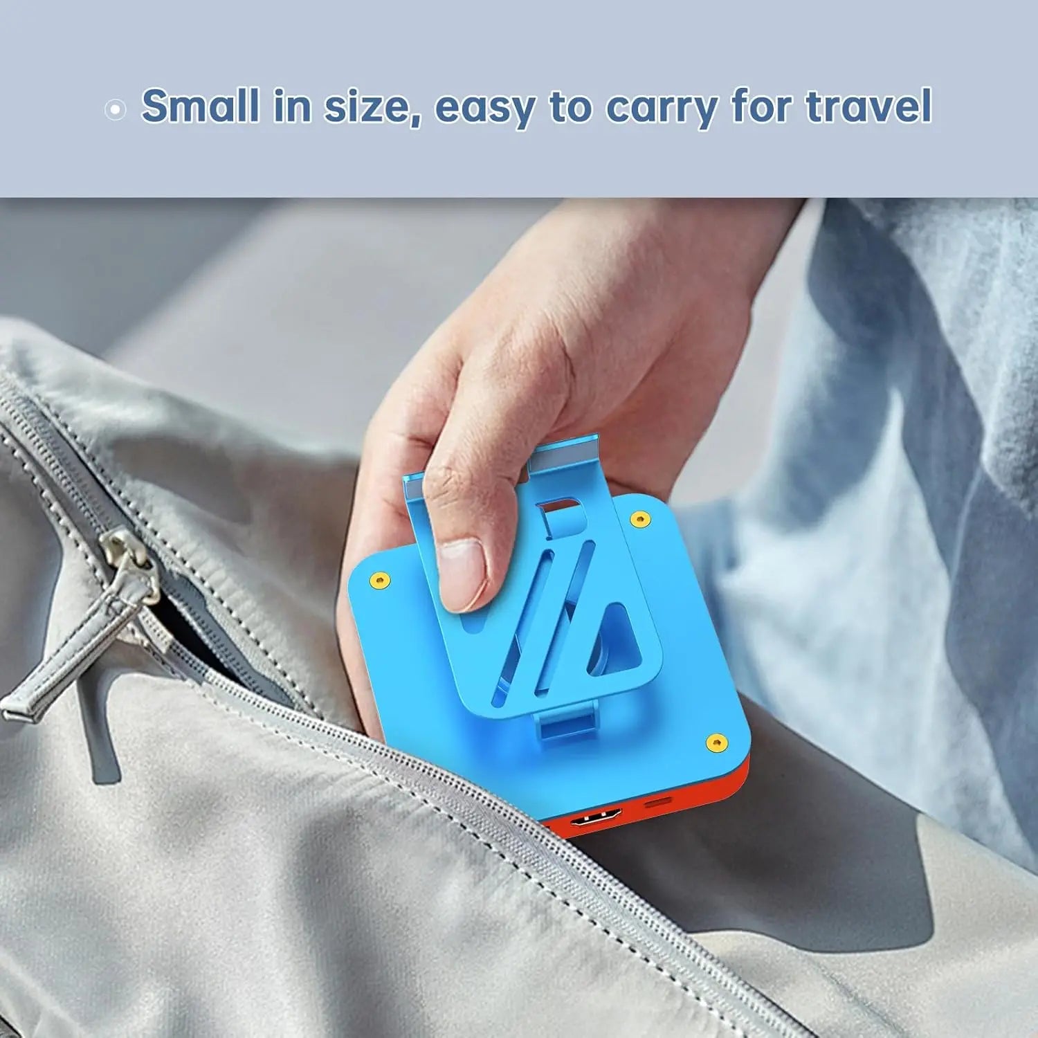 3-in-1 Adjustable Pad Stand with Built-In USB-C Hub for Nintendo Switch