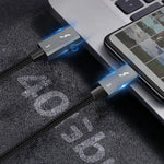 CABLETIME Thunderbolt 3 Fast Charge USB-C Cable