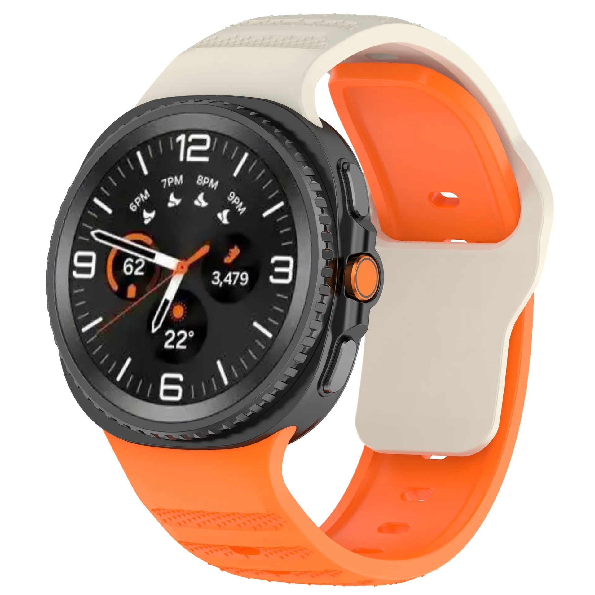 Soft Silicone Sport Strap for Samsung Galaxy Watch 8 / Galaxy Watch 8 Classic