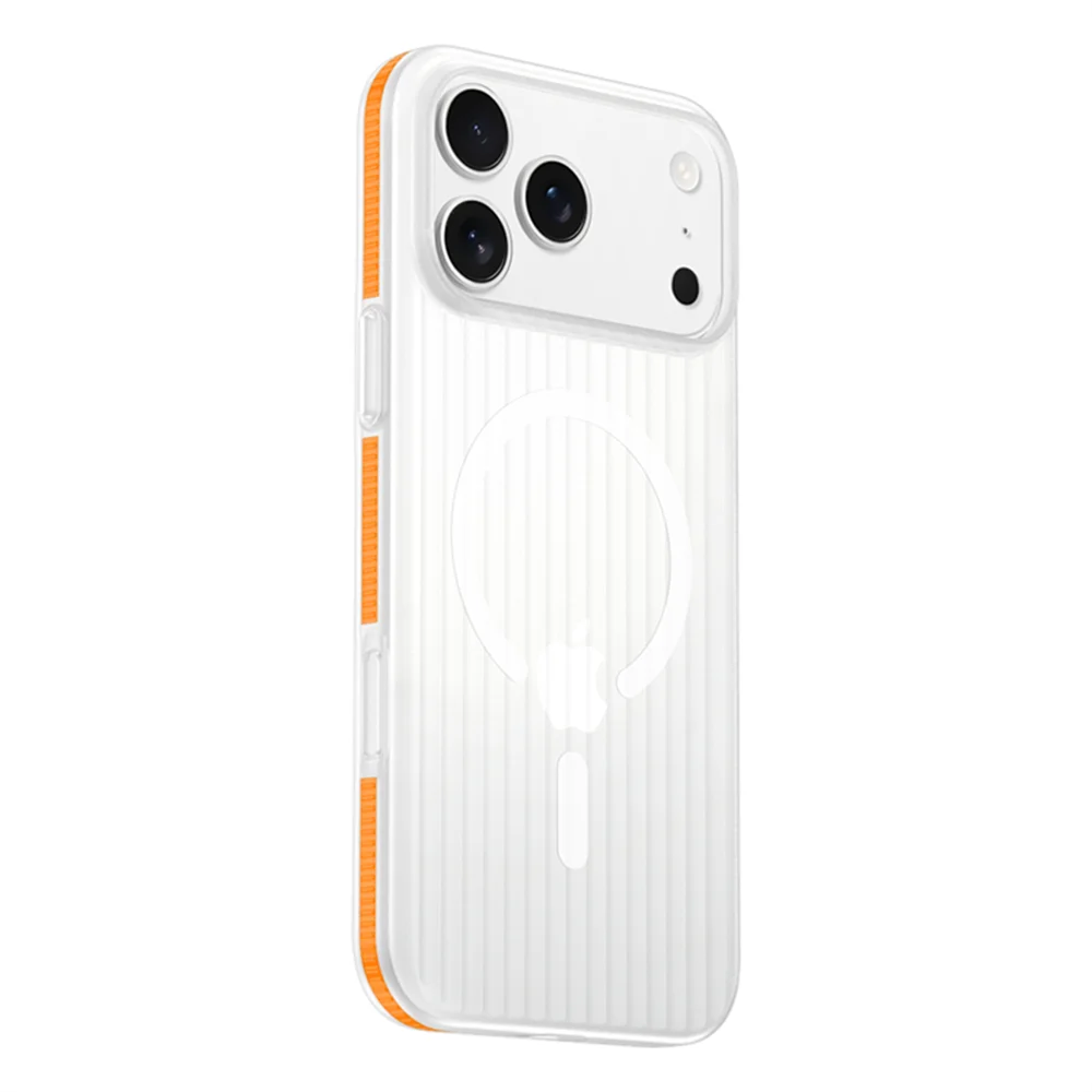 Stylish Corrugated Texture MagSafe Case for iPhone 17 Series