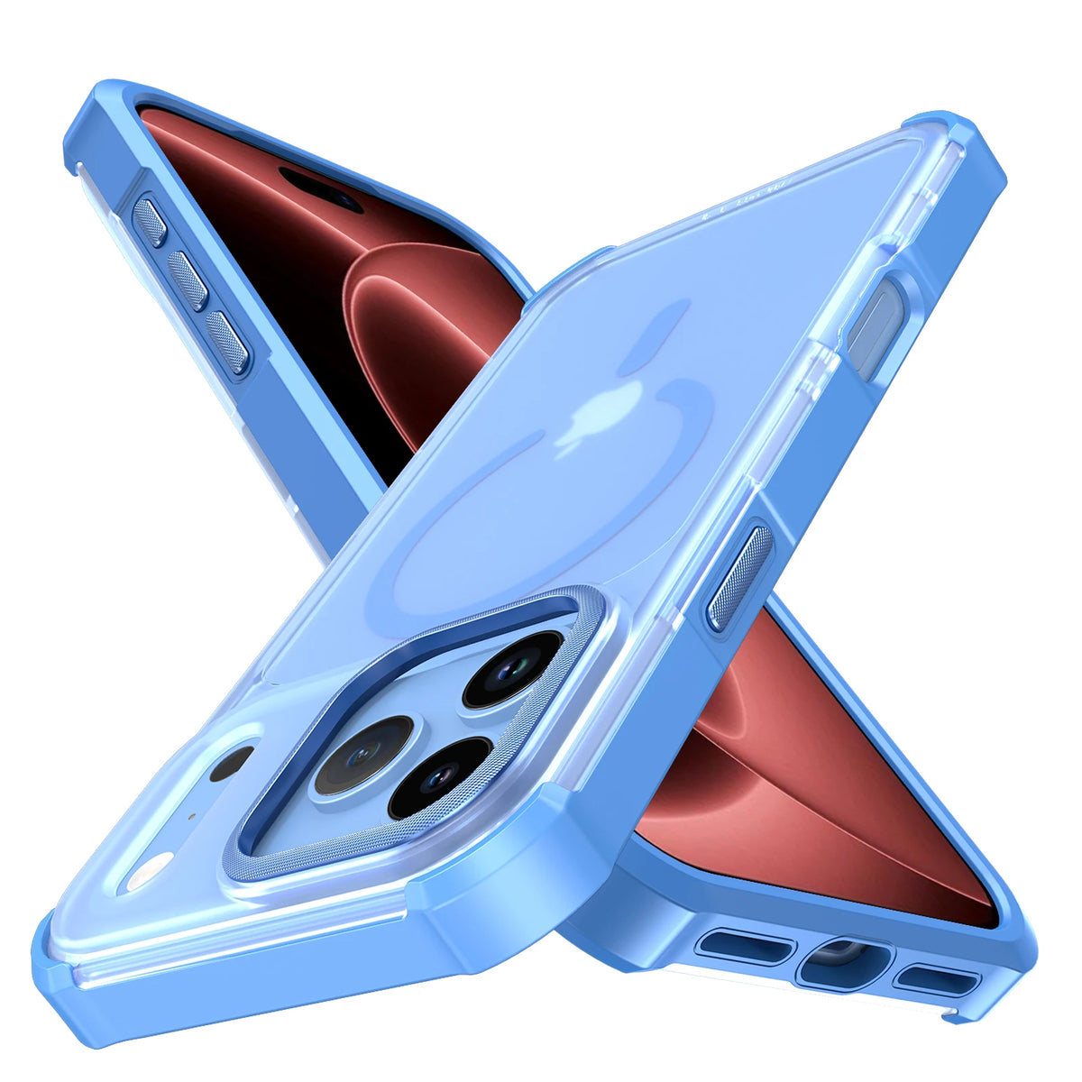 Matte Translucent Shockproof Case with Reinforced Corner Protection for iPhone 18 Series
