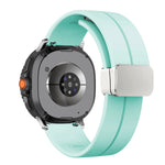 Silicone Magnetic Buckle Strap for Samsung Galaxy Watch 8 /  Galaxy Watch 8 Classic