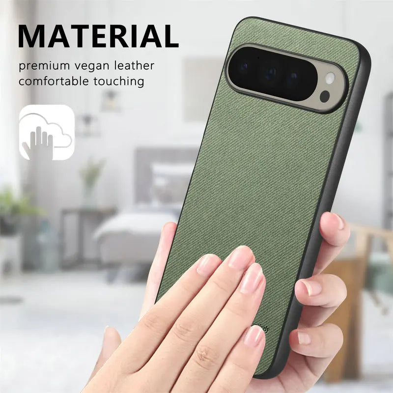 Premium Leather Shockproof Protective Case for Google Pixel 9 Series