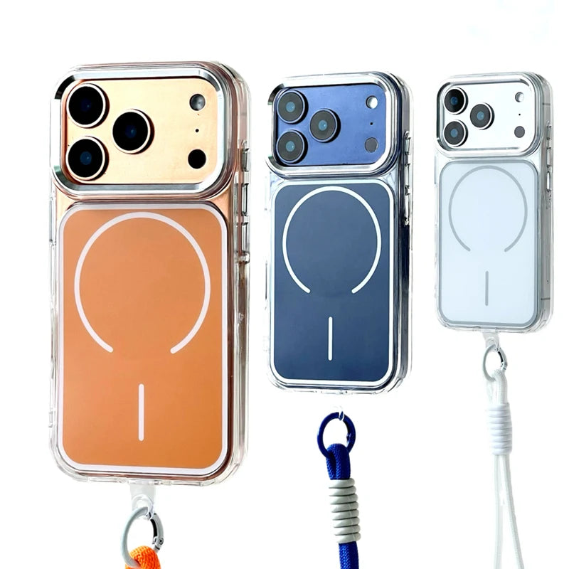 Heavy-Duty MagSafe Case with Metal Lens Frame for iPhone 17 Series