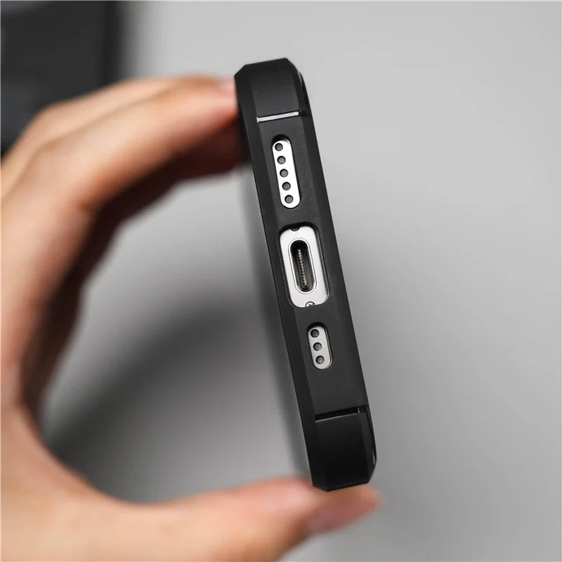 Durable Matte Armor MagSafe Case for iPhone 16 Series