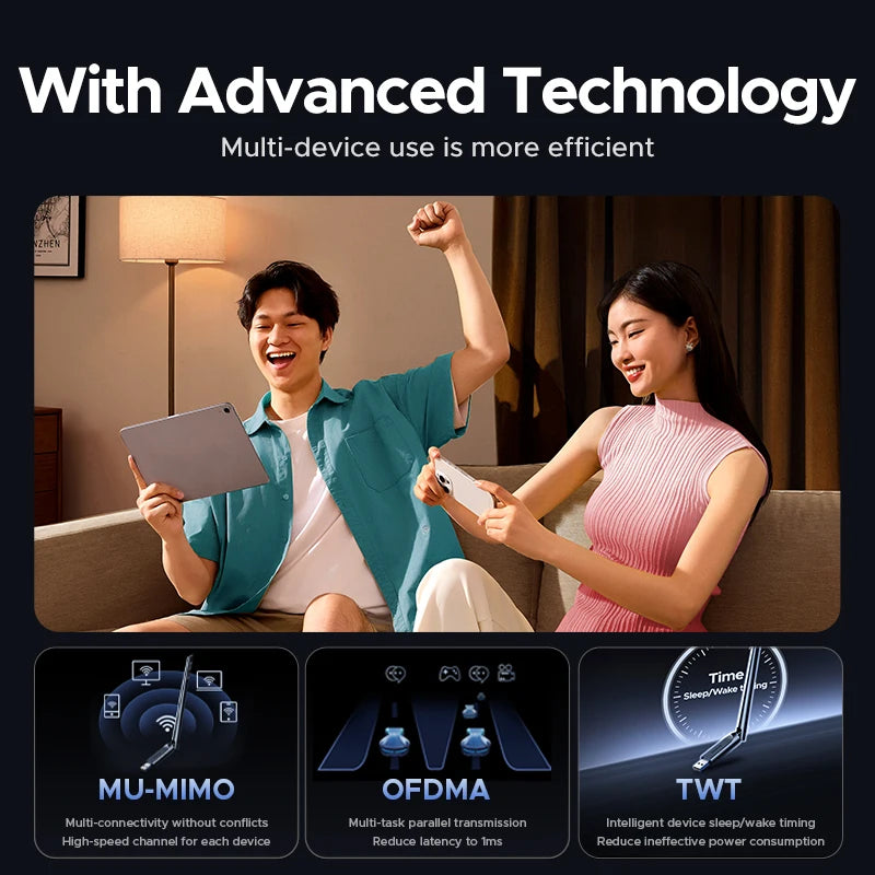 UGREEN Dual Band AX900 WiFi 6 & Bluetooth 5.4 Dongle