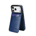 Vintage Style Leather Wallet Case for iPhone 17 Series