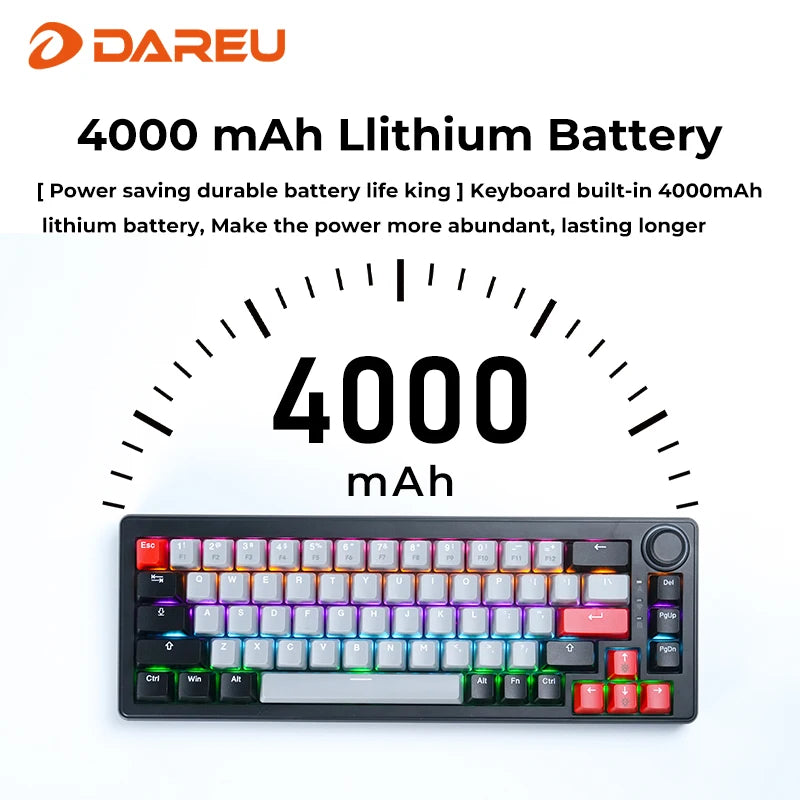 DAREU EK65G Wireless Mechanical Gaming Keyboard