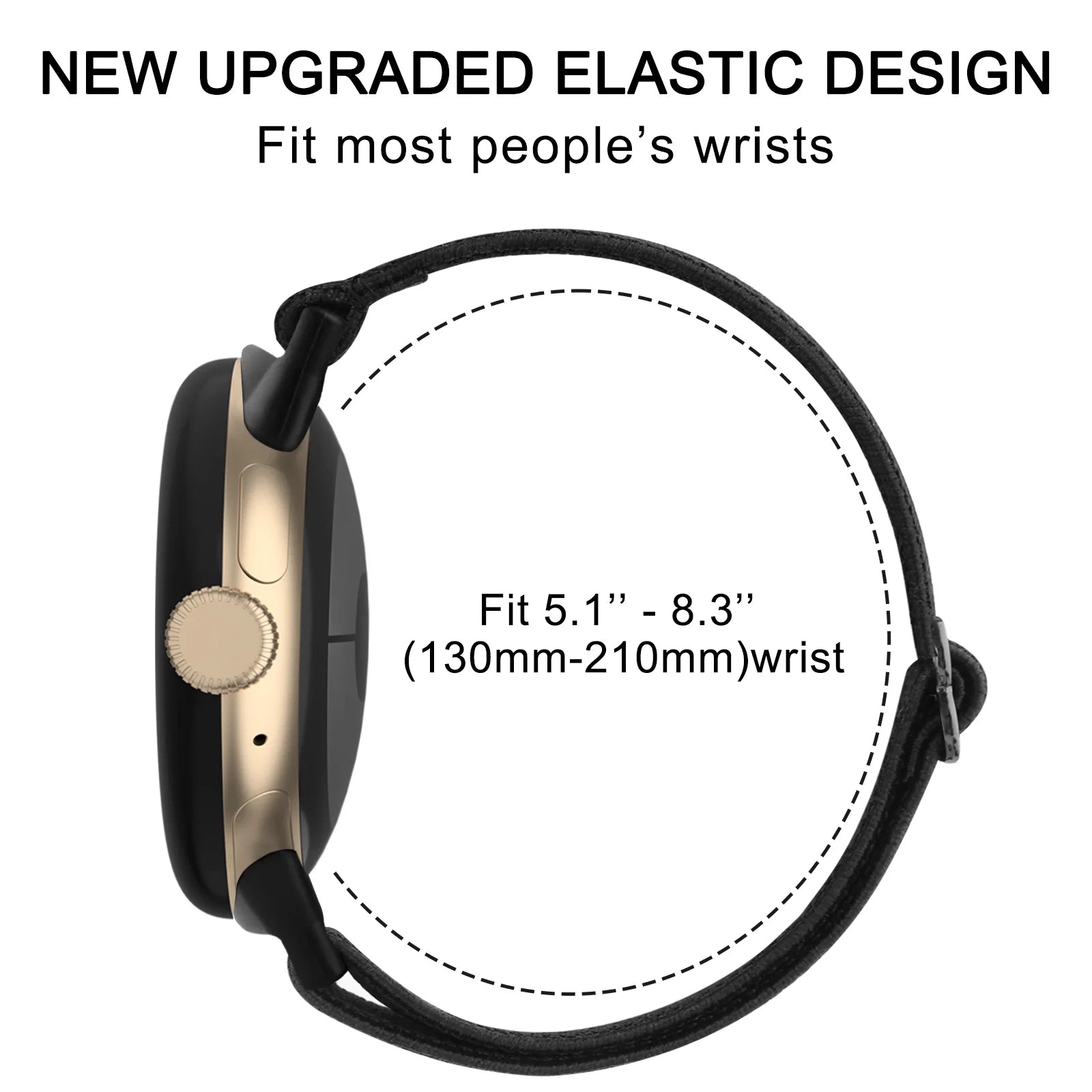 Elastic Nylon Strap for Google Pixel Watch