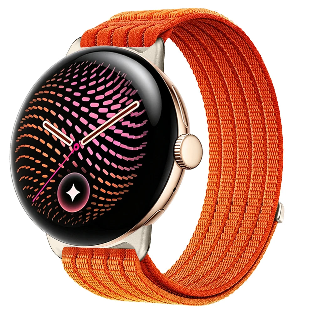 Nylon Braided Quick-Release Watch Band for Google Pixel Watch 3