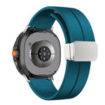 Silicone Magnetic Buckle Strap for Samsung Galaxy Watch 8 /  Galaxy Watch 8 Classic