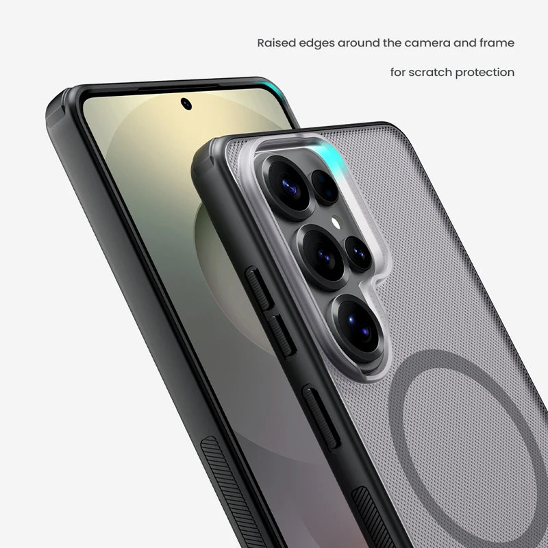 Premium Hard Matte Magnetic Case for Samsung Galaxy S26 Ultra