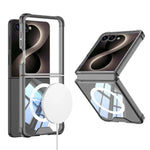 Clear MagSafe Bumper Case with Shockproof Corners for Samsung Galaxy Z Flip 8