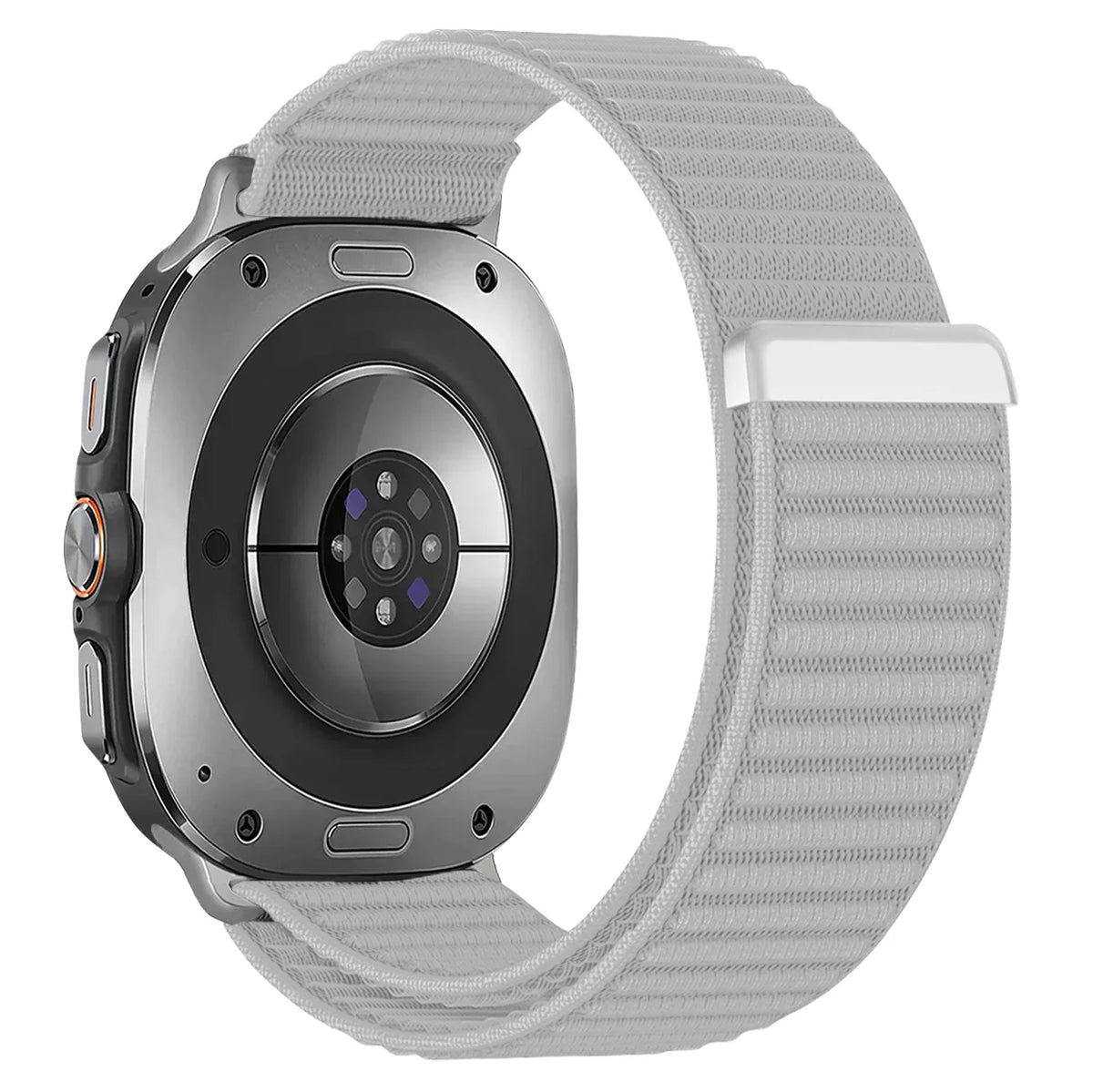 Elastic Nylon Velcro Watch Strap with Breathable Woven Design for Samsung Galaxy Watch 9