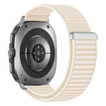 Elastic Nylon Velcro Watch Strap with Breathable Woven Design for Samsung Galaxy Watch 9