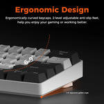 DAREU EK861S 61-Key RGB Wired Mechanical Keyboard