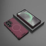 Corrugated Texture Magnetic Case for Samsung Galaxy S24 Series