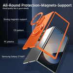 Samsung Galaxy Z Fold 6 Case with 360° Rotating Ring Stand