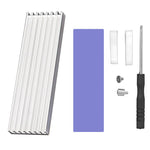 Aluminum M.2 SSD Cooler with Thermal Silicone Pad