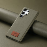 Premium Leather Protective Case for Samsung Galaxy S25 Series
