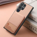 RFID-Blocking Magnetic Wallet Case with Card Holder for Samsung Galaxy S24 Series