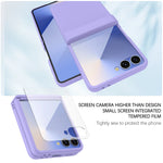 Shockproof TPU Case with Tempered Film for Samsung Galaxy Z Flip 7