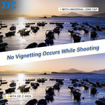 JJC Vignetting-Free Lens Cap Cover for Panasonic Lumix S 26mm f/8 Lens (Leica L, S-R26)