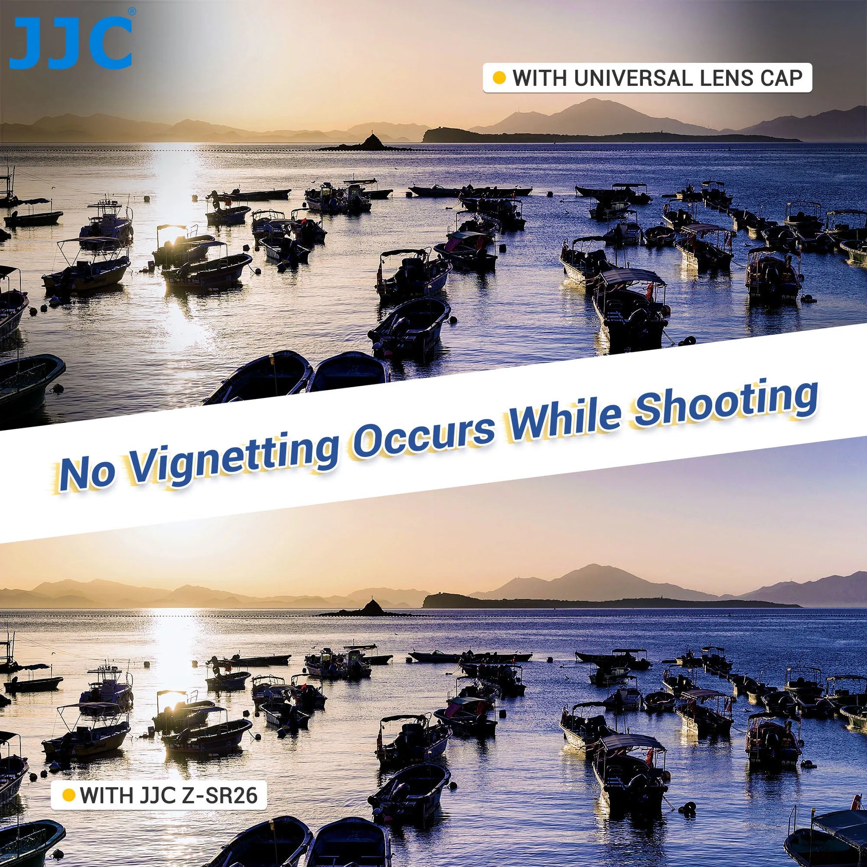 JJC Vignetting-Free Lens Cap Cover for Panasonic Lumix S 26mm f/8 Lens (Leica L, S-R26)