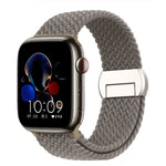 Stretchable Braided Solo Loop with Magnetic Closure for Apple Watch