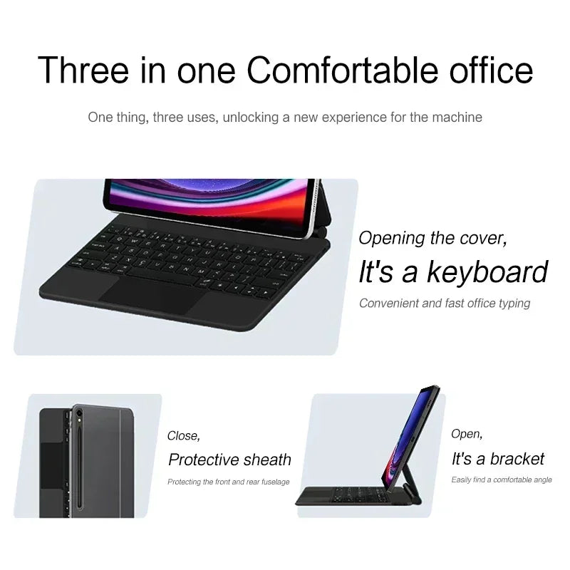 Samsung Galaxy Tab S11 11" Keyboard Folio Case with Touchpad